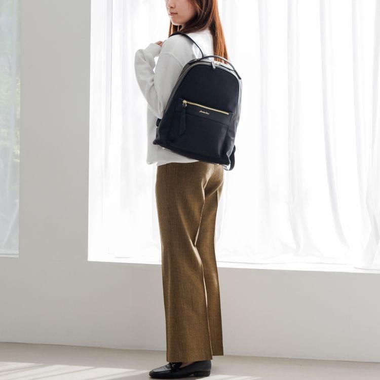 Jewelna Rose ロッティ リュックサック 13.3インチPC 16241 01:ブラック A4/13.3インチPCサイズ