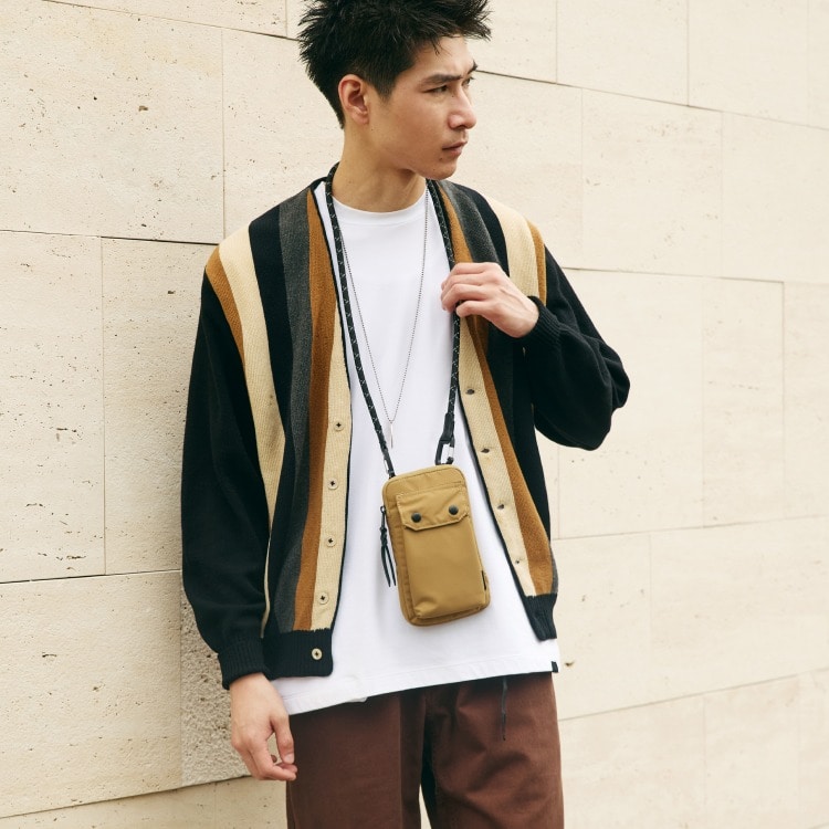 UNTRACK CITY/3LS スマホショルダー 60371 05:マスタード スマホショルダー