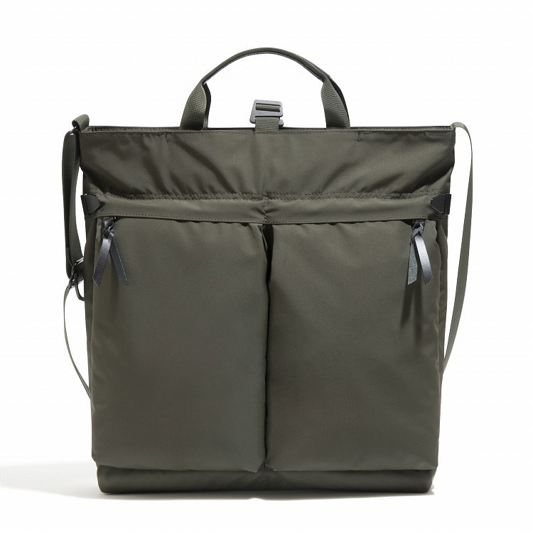 UNTRACK CITY/3LS ヘルメット トートバッグ 60374 04:カーキ トートショルダー