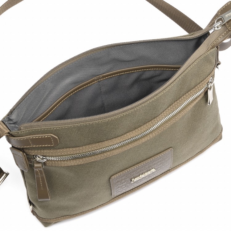 【セール価格】Orobianco/オロビアンコ ピオニエーレ ショルダーバッグ 92931 01:ブラック ショルダーバッグ ヨコ