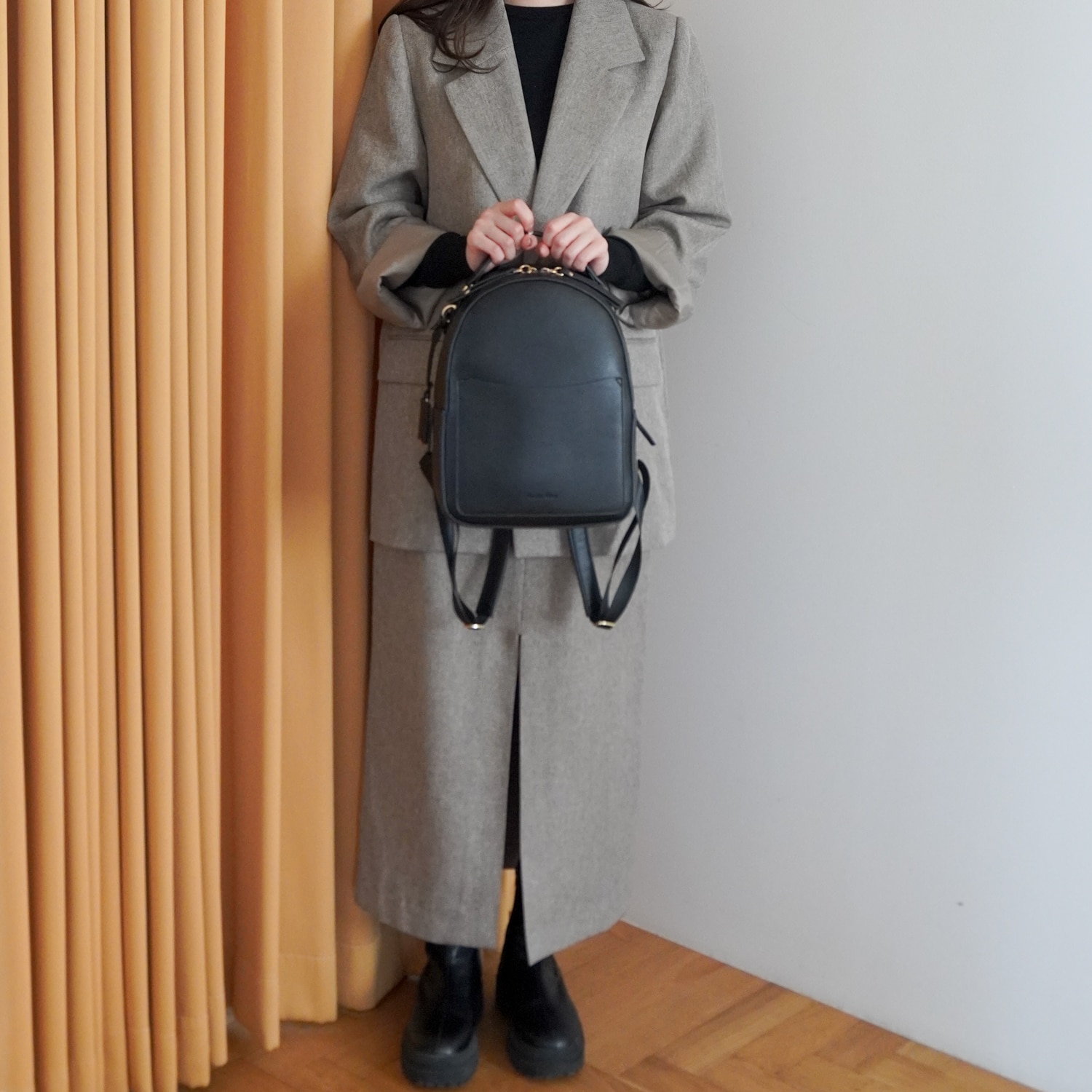 Jewelna Rose オロール リュックサック レディースバッグ 16176 01:ブラック リュックサック