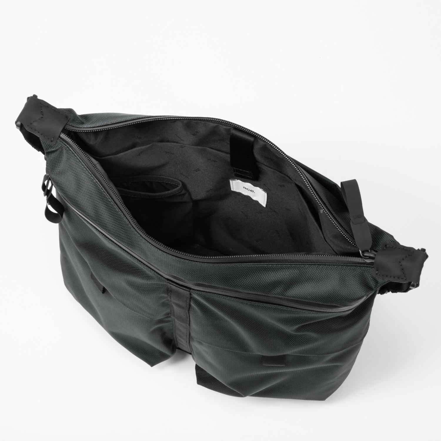 ace./エース ラグマスター2 ショルダーバッグ 耐水 A4ファイル 17767 01:ブラック A4ファイル/10L