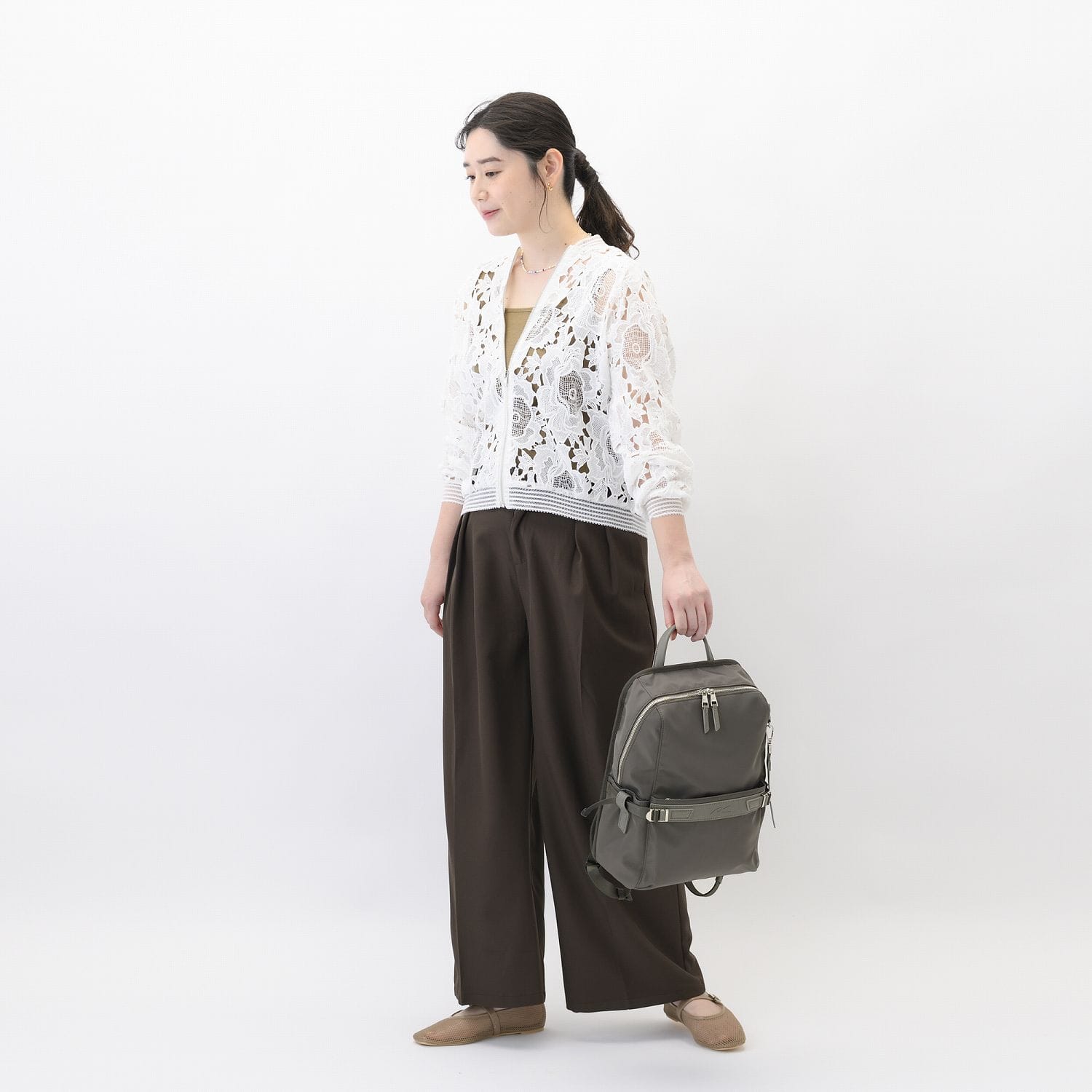 W&.Day/Night リッカノーツ スクエアリュック A4サイズ 13.3インチPC収納 19161 09:ダークグレー A4/13.3インチPC収納