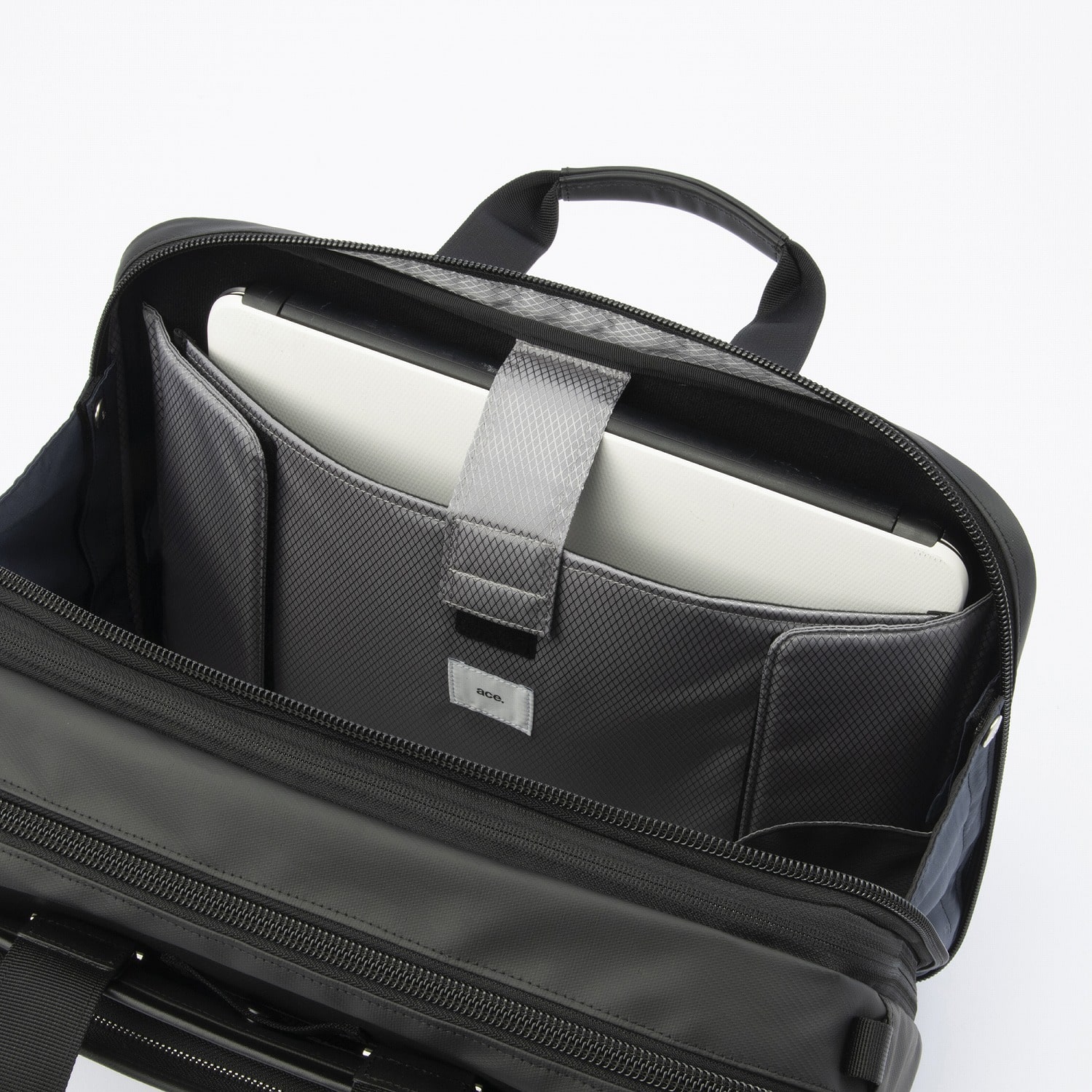 ace./エース EVL-4.0 10th LTD 3WAY 2気室 エキスパンダブル B4 15.6インチPC ビジネスバッグ 68955 03:ネイビー B4 3WAY/2気室/21-27L