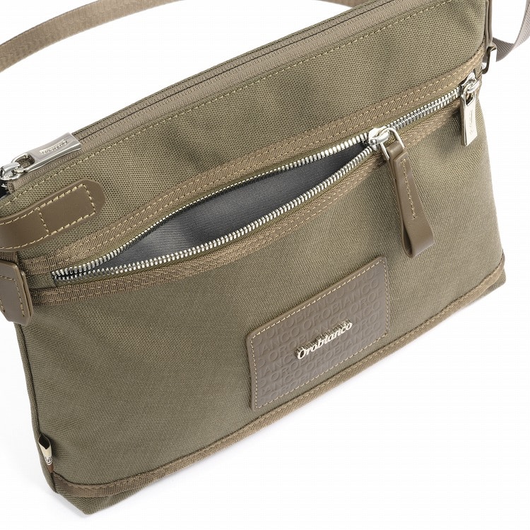 【セール価格】Orobianco/オロビアンコ ピオニエーレ ショルダーバッグ 92931 01:ブラック ショルダーバッグ ヨコ