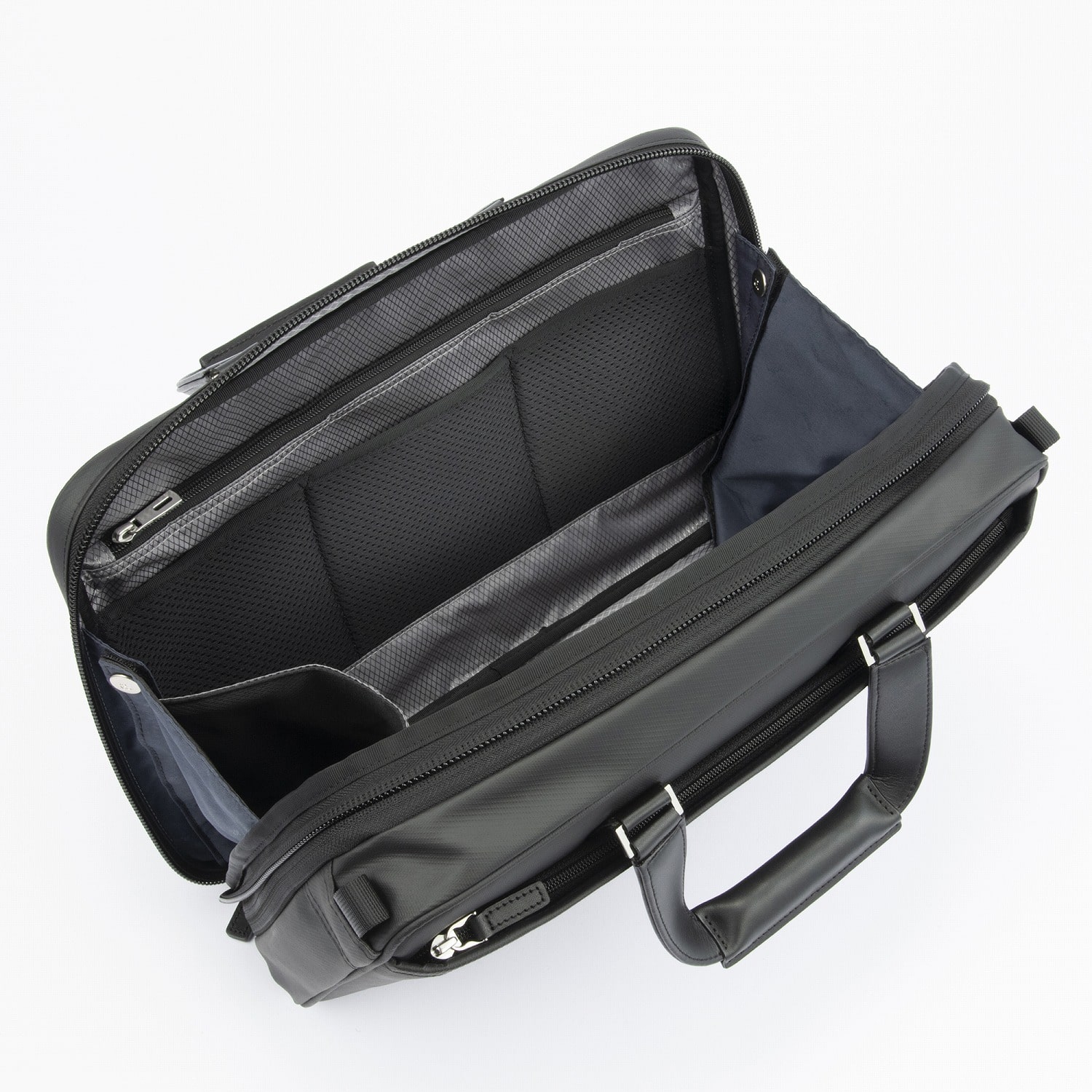 ace./エース EVL-4.0 10th LTD ブリーフ 1気室 A4 14インチPC ビジネスバッグ 68951 03:ネイビー A4ブリーフ/1気室エキスパンダブル/13-17L