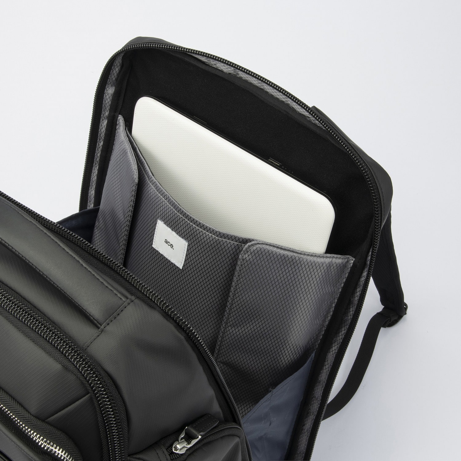 ace./エース EVL-4.0 10th LTD リュック 2気室 A3 15.6インチPC ビジネスバッグ 68954 03:ネイビー B4リュック/2気室/24L