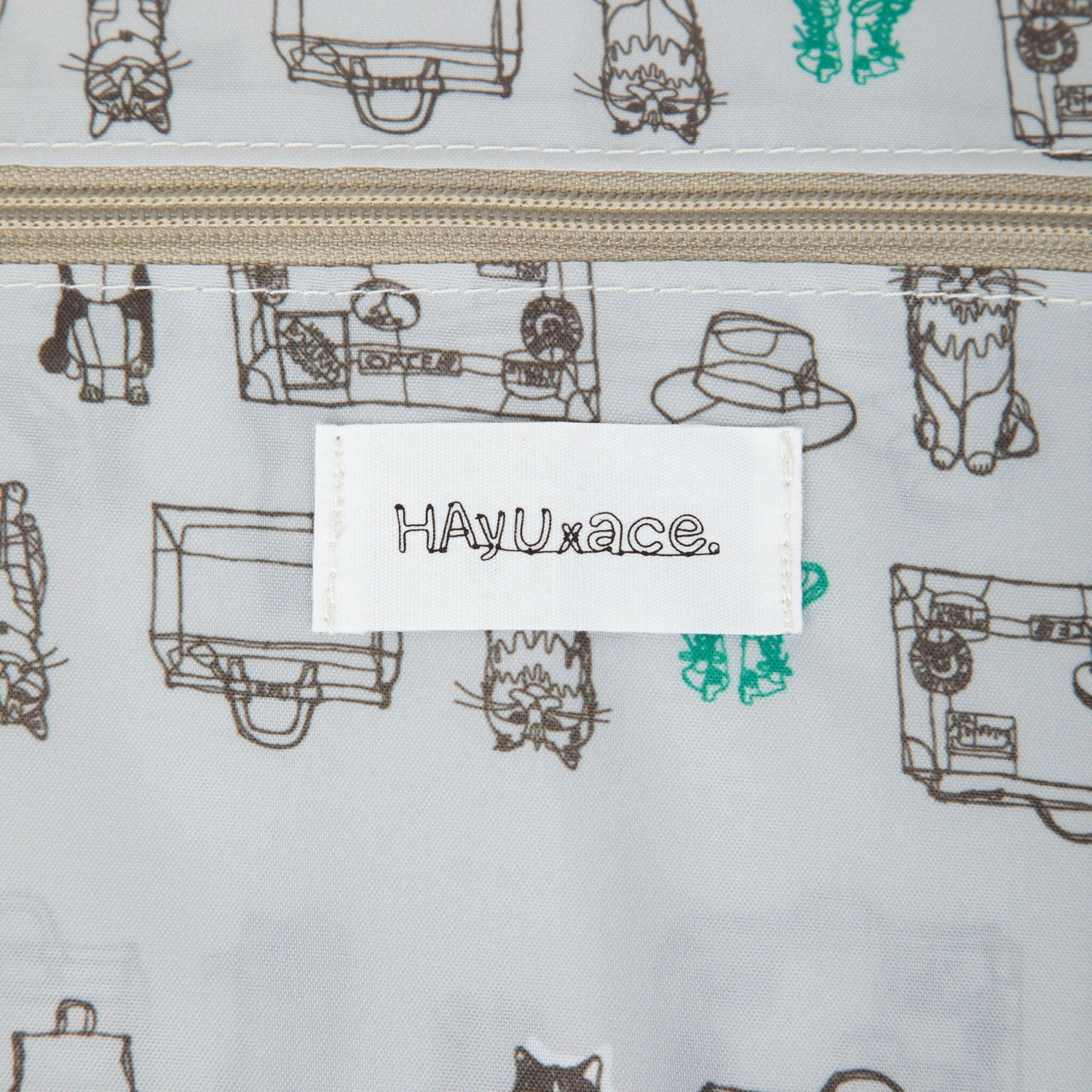 ace./エース HAyU セダム スーツケース 機内持ち込み 40L 09081 06:アイボリー 40L