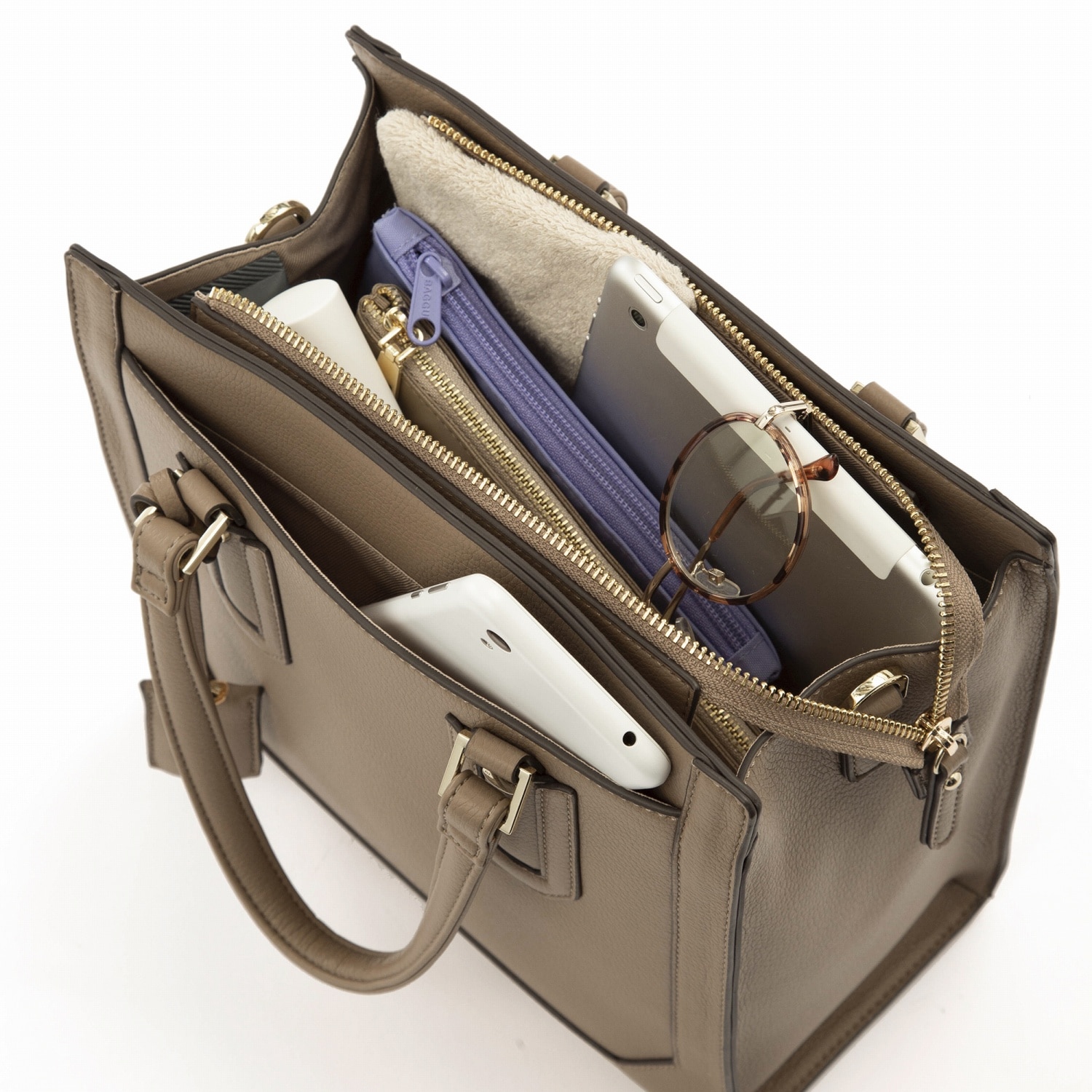 Jewelna Rose アリゼ トートバッグ ミドルサイズ レディースバッグ 11928 05:グレージュN ミドルサイズ