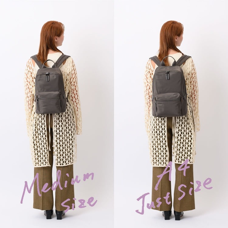 【セール価格】W&.Day/Night ハウン スリムリュック B5サイズ 15571 01:ブラック B5サイズ