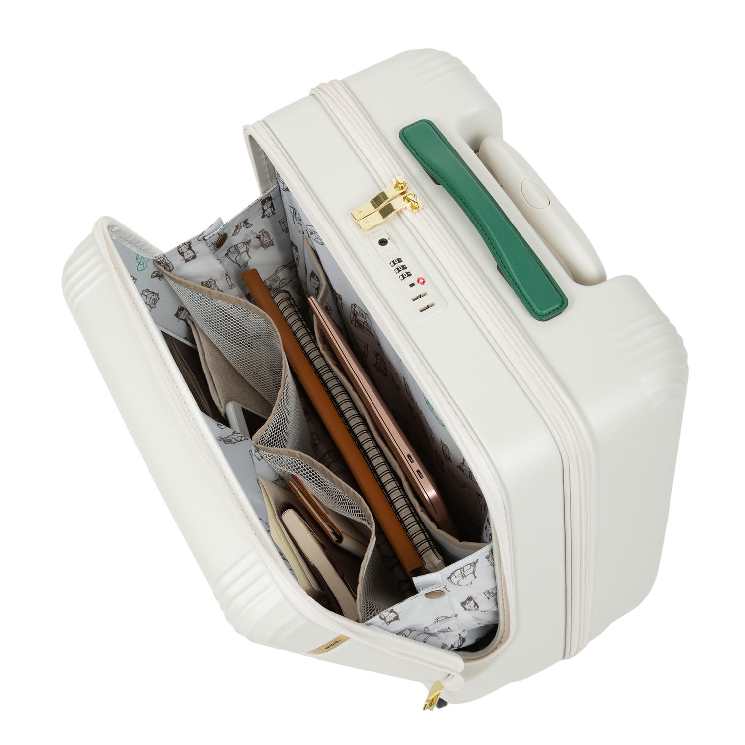 ace./エース HAyU セダム スーツケース 機内持ち込み 40L 09081 06:アイボリー 40L