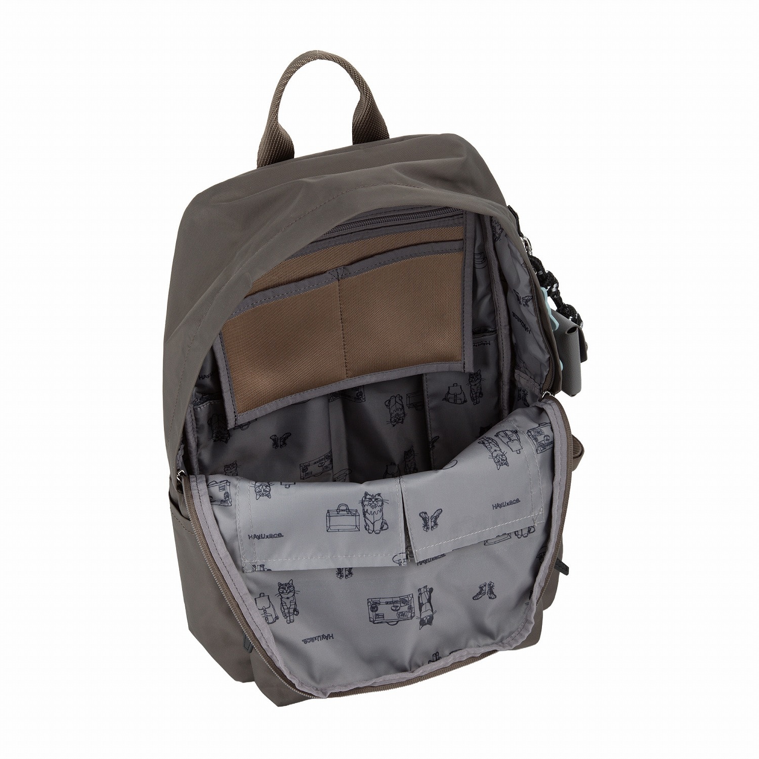 ace./エース HAyU フィカス リュックサック 19105 01:ブラック リュックサック