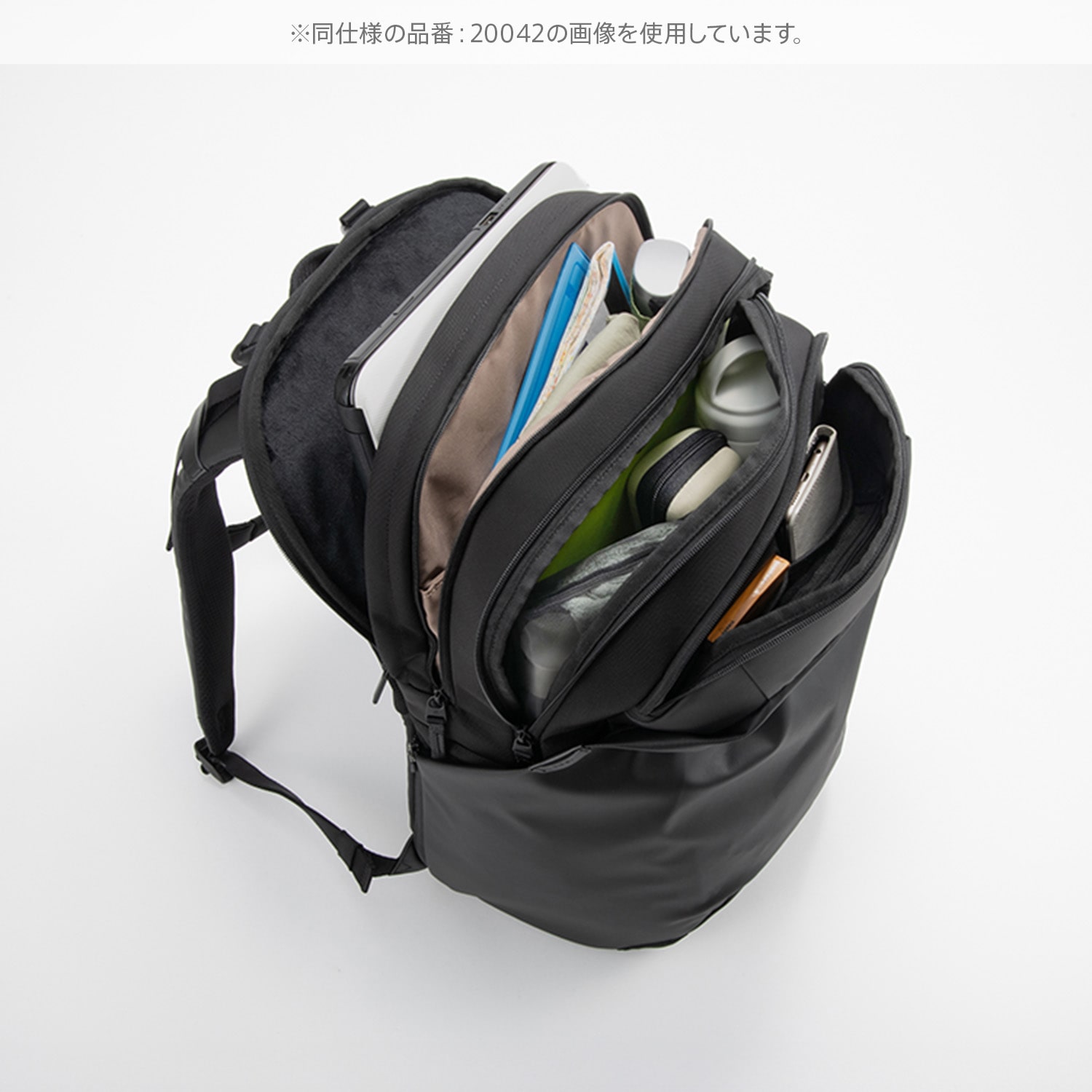 ace./エース ディバイズパック リュック バックパック A4ファイル/14.0インチPC対応 20041 01:ブラック A4ファイル/ 20リットル