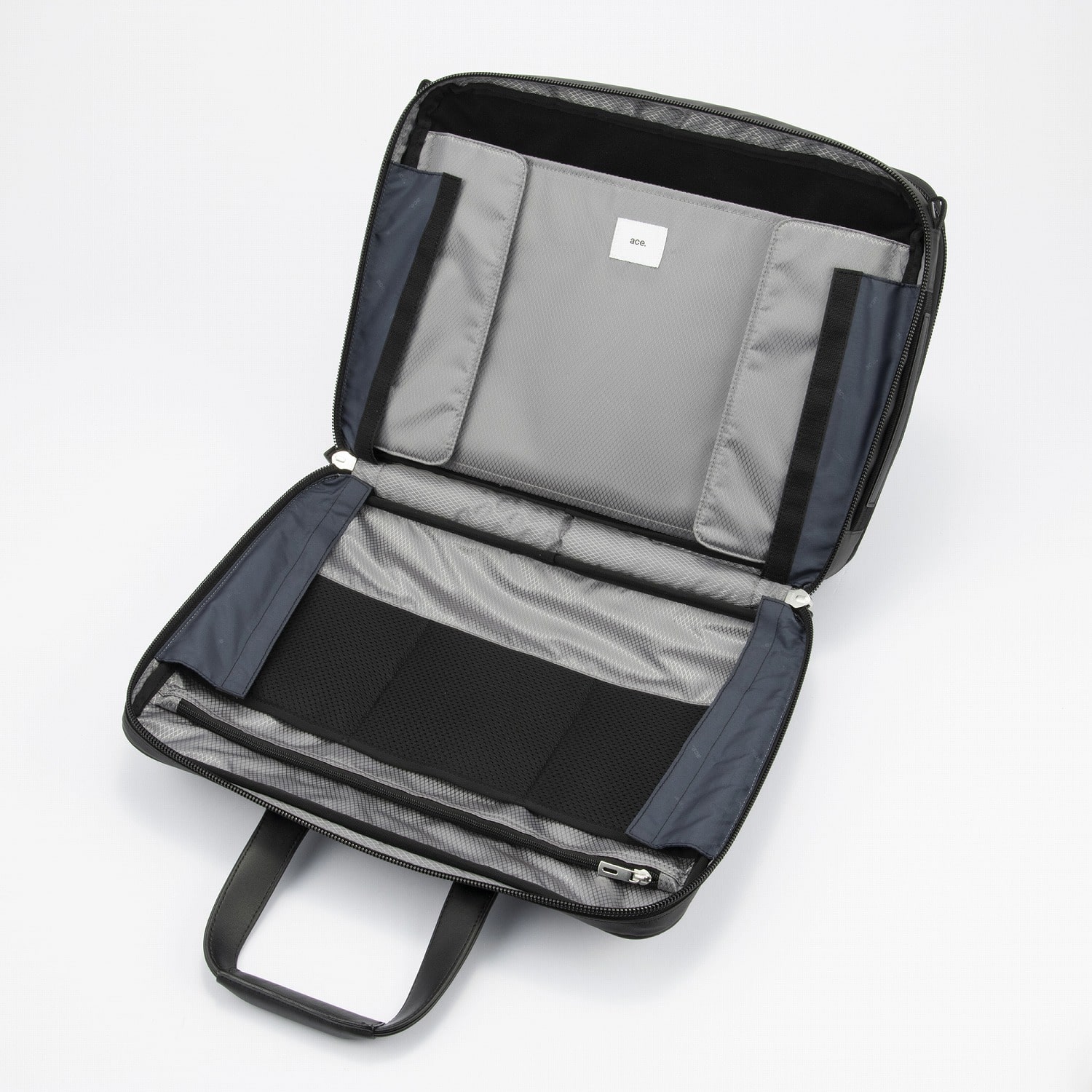 ace./エース EVL-4.0 10th LTDブリーフ 2気室 エキスパンダブル B4 15.6インチPC ビジネスバッグ 68952 03:ネイビー B4ブリーフ/2気室エキスパンダブル/20-25L