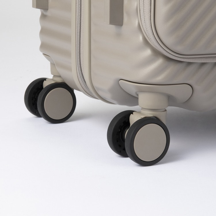 HaNT/ハント ココント スーツケース フロントオープン 65/78リットル 送料無料 05512 11:ソイル・ピンク 65/78リットル(トランクタイプ)