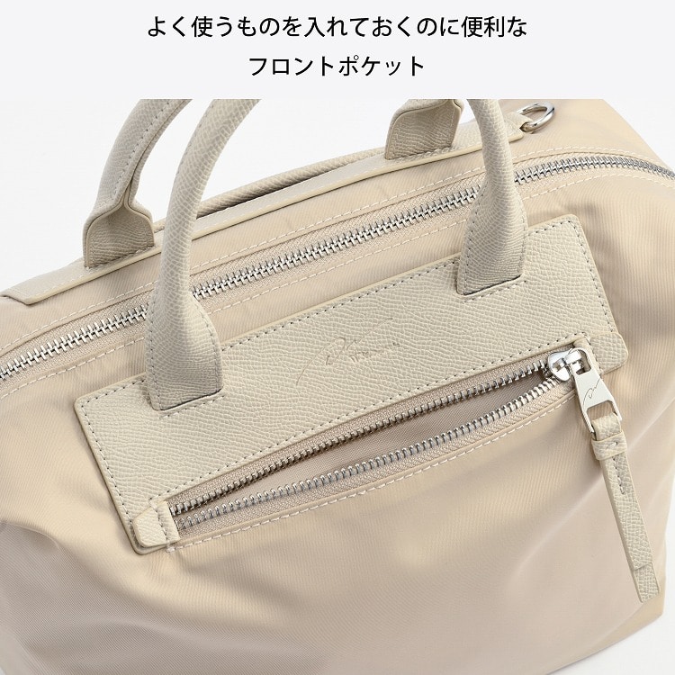 W&.Day/Night ルノ ナイロントート トートバッグ ミニサイズ 15581 01:ブラック ミドルサイズ