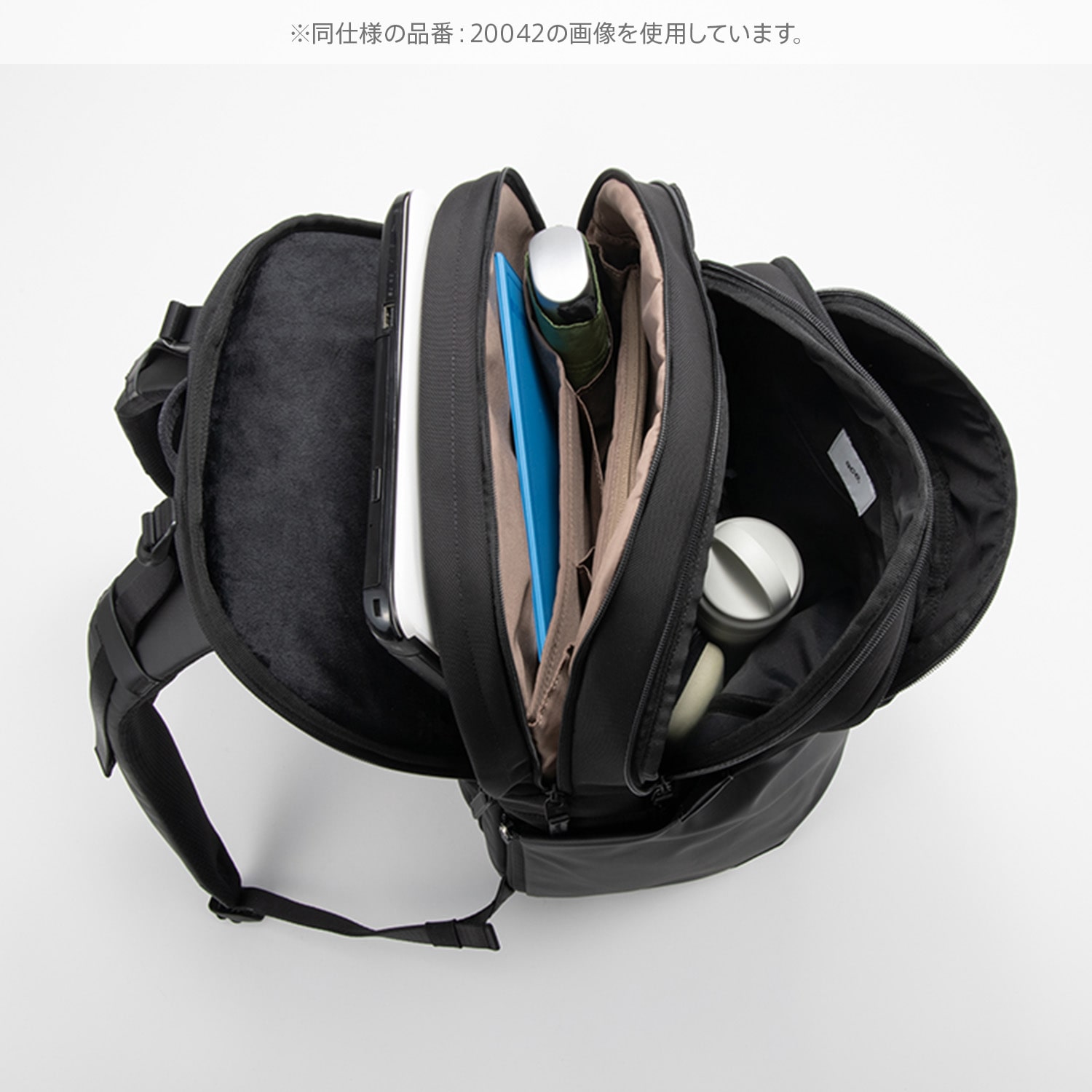 ace./エース ディバイズパック リュック バックパック A4ファイル/14.0インチPC対応 20041 01:ブラック A4ファイル/ 20リットル