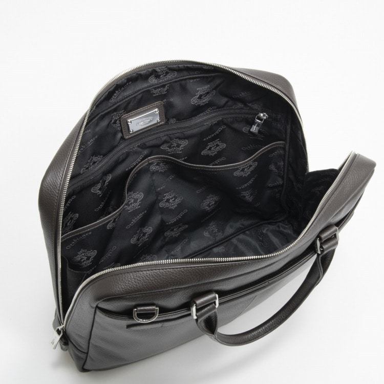 Orobianco/オロビアンコ フィオレ ブリーフケース 13.3インチPC A4ファイル 送料無料 93005 01:ブラック ビジネスブリーフ