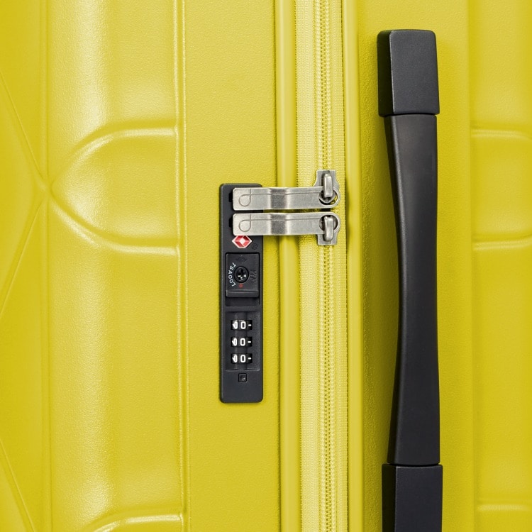 カギの持ち歩きが不要な3桁のダイヤル式TSロックを採用