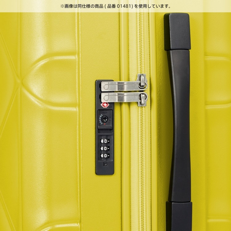 カギの持ち歩きが不要な3桁のダイヤル式TSロックを採用