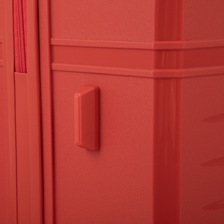 横置きしても本体が直接地面につかないようにするグライド付き