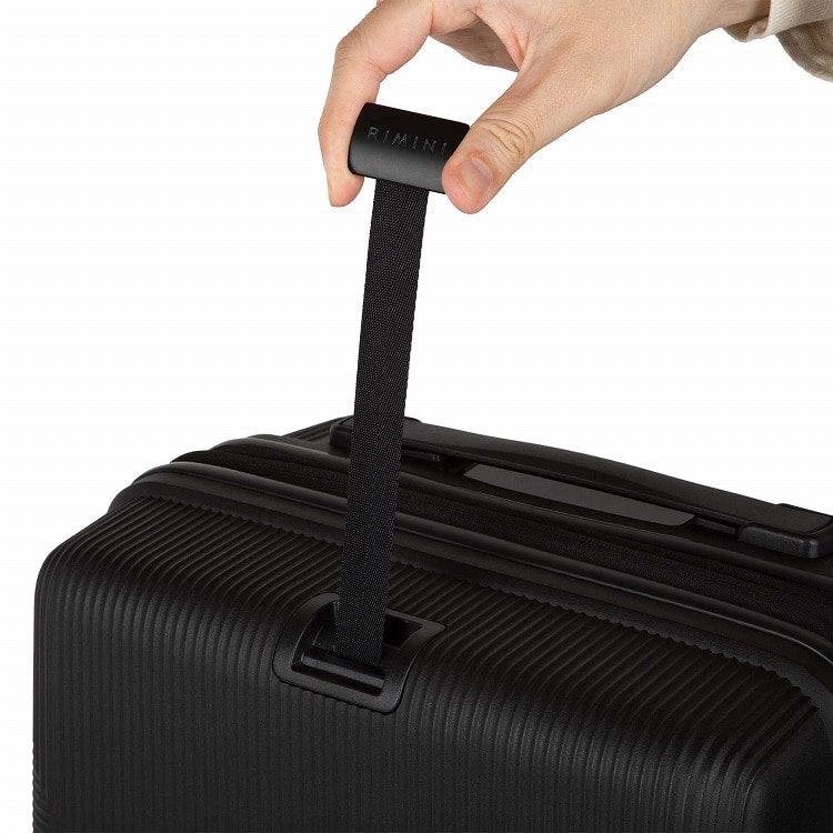 RIMINI/リミニ INJ417 スーツケース 機内持ち込み 双輪 32/37L エキスパンダブル 05821 01:ブラック 32/37L