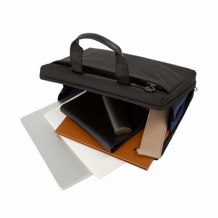 ACE アーレイF ビジネスブリーフ A4ファイル収納 14インチPC 68841 01:ブラック ブリーフケース