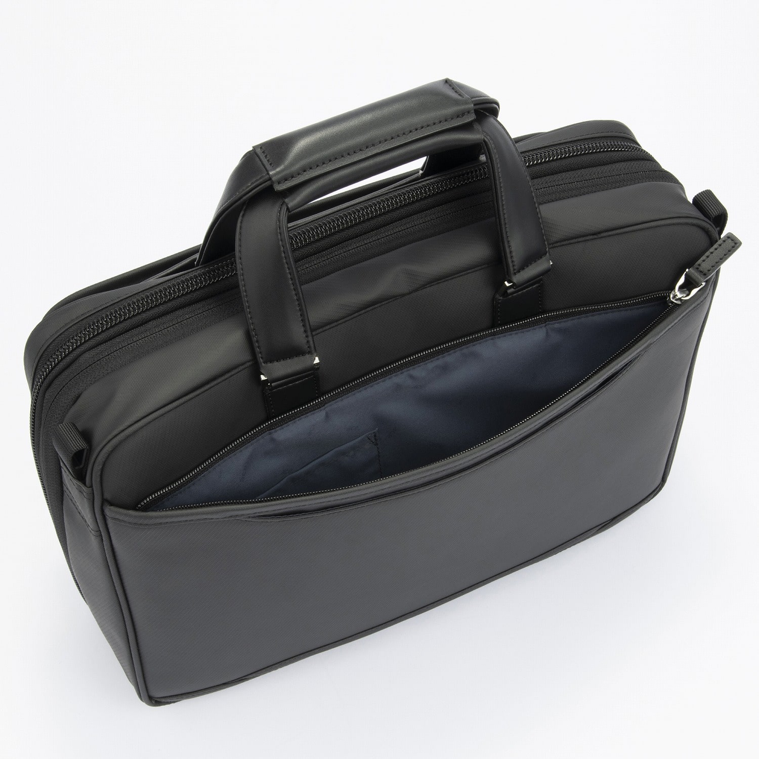 ace./エース EVL-4.0 10th LTD ブリーフ 1気室 A4 14インチPC ビジネスバッグ 68951 03:ネイビー A4ブリーフ/1気室エキスパンダブル/13-17L