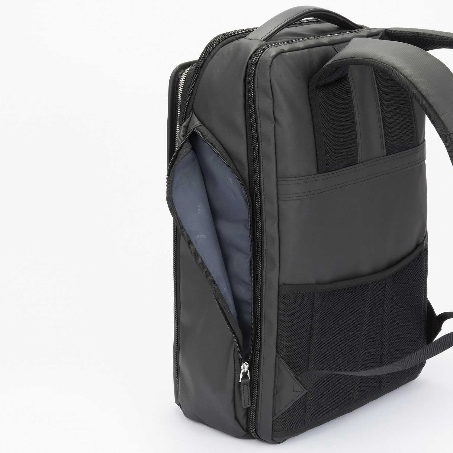 ace./エース EVL-4.0 10th LTD リュック 2気室 A3 15.6インチPC ビジネスバッグ 68954 03:ネイビー B4リュック/2気室/24L