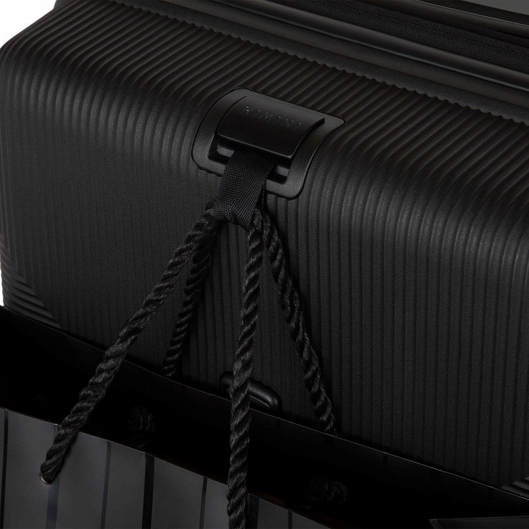 RIMINI/リミニ INJ417 スーツケース 機内持ち込み 双輪 32/37L エキスパンダブル 05821 01:ブラック 32/37L