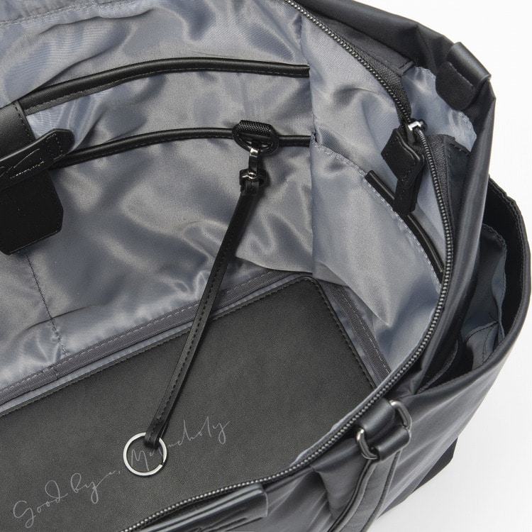 W&.Day/Night スック トートバッグ A4 13.3インチPC 15184 01:ブラック トートバッグ A4/13.3インチPCサイズ