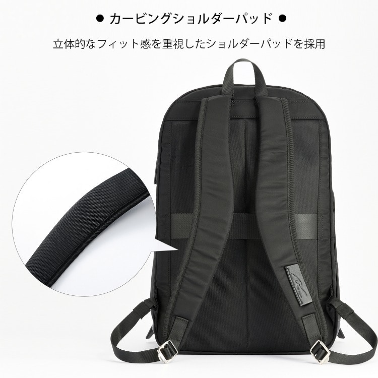 W&.Day/Night ミュッケ オーガナイズドリュック A4サイズ 14.0インチPC収納 大容量 送料無料 15576 09:ウォームグレー A4サイズ/14.0インチPC