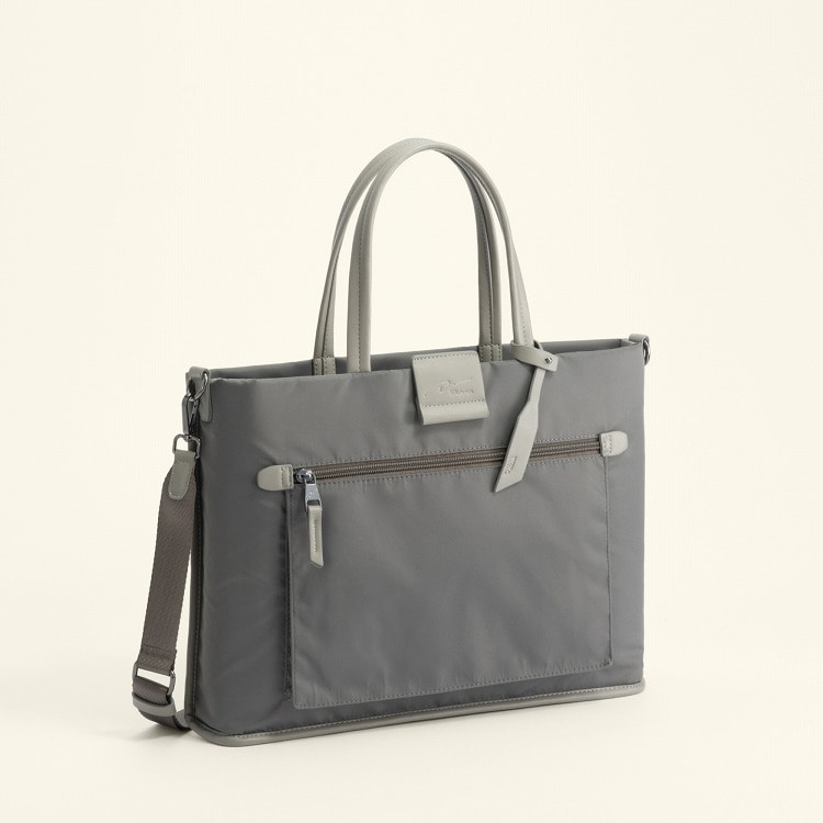 W&.Day/Night スック サポートバッグ PCバッグ 14.0インチPC A4 15182 12:グレー PCバッグ 14.0インチPCサイズ