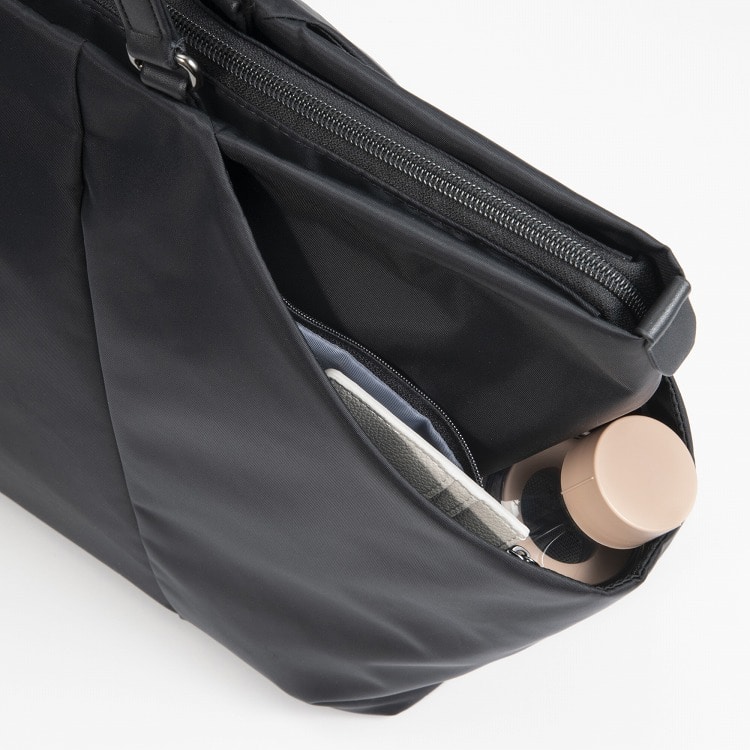 W&.Day/Night スック トートバッグ A4 13.3インチPC 15184 01:ブラック トートバッグ A4/13.3インチPCサイズ