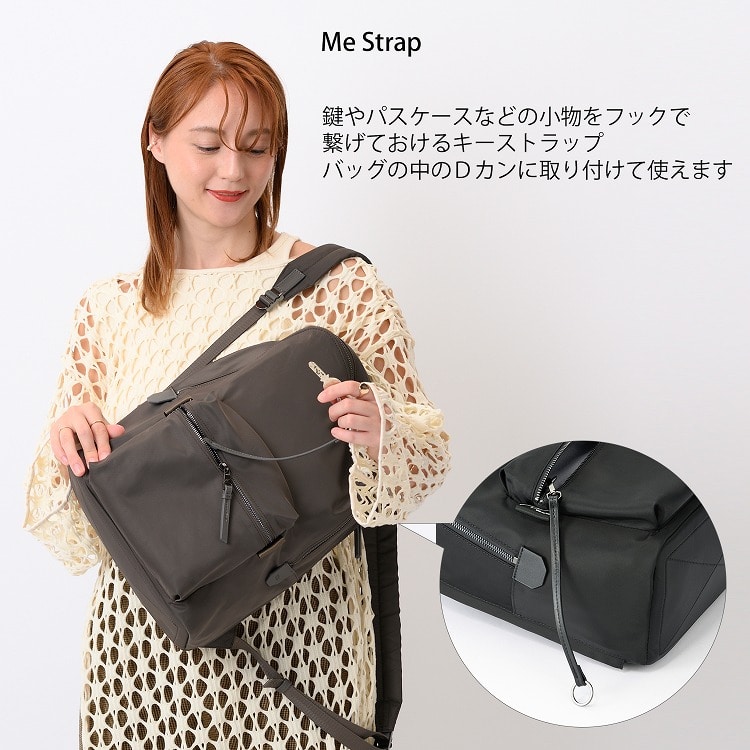 【セール価格】W&.Day/Night ハウン スリムリュック B5サイズ 15571 01:ブラック B5サイズ