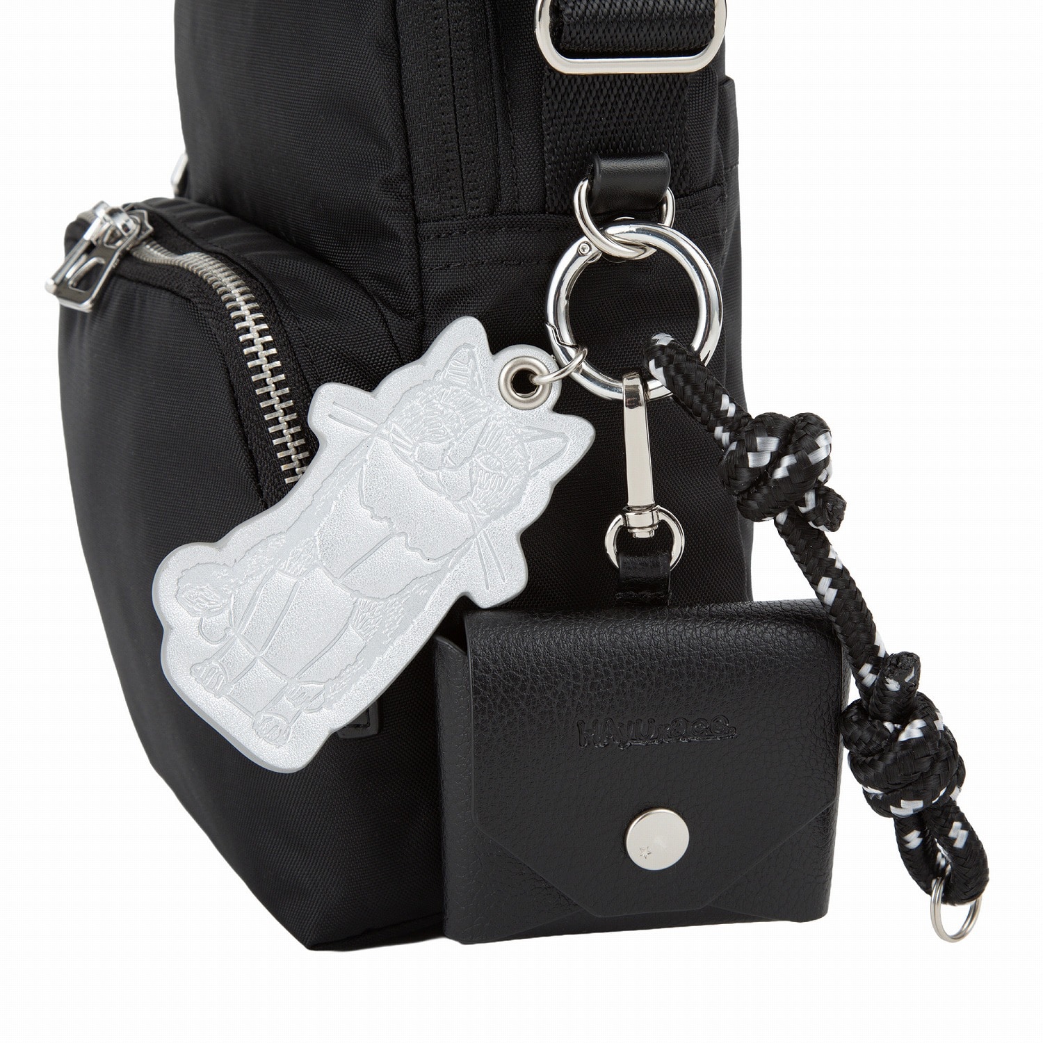 ace./エース HAyU フィカス ショルダーバッグ 縦型 19101 06:ライトグレー ショルダーバッグ S