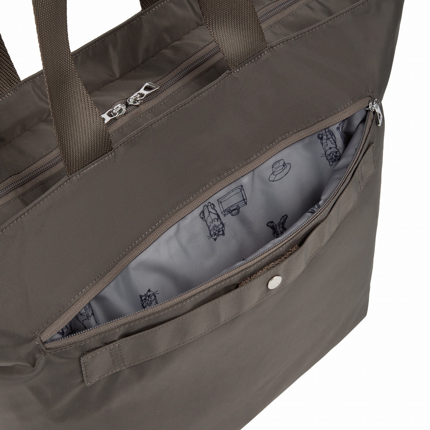 ace./エース HAyU フィカス ボストントートバッグ 19107 06:ライトグレー ボストントートバッグ