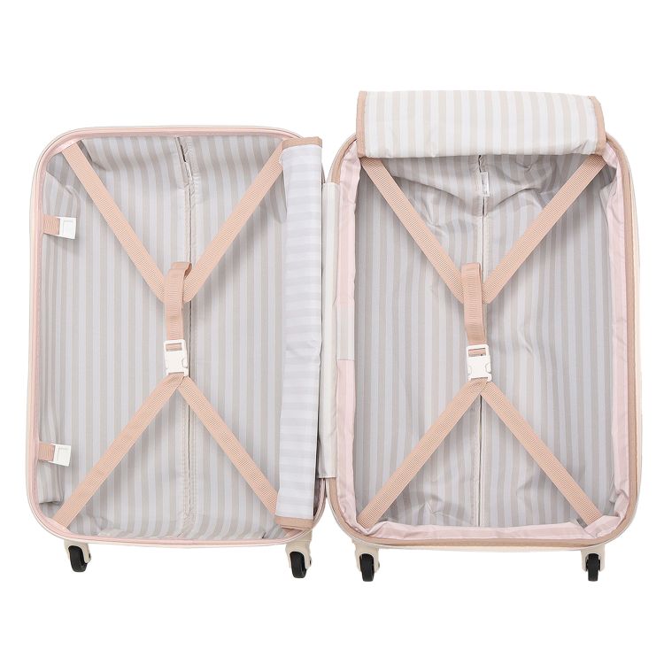Jewelna Rose トロトゥール キャンディポケットスーツケース Mサイズ 46/55L 39872 02:フロスティピンク 46/55L