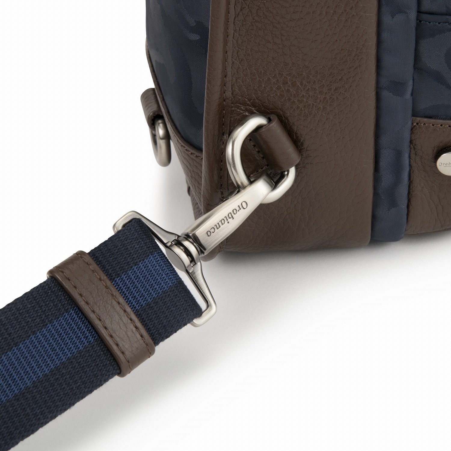 【30周年記念モデル】Orobianco/オロビアンコ ソロペルテ 30th ボディバッグ 5L 93194 01:ブラック ボディバッグ 5L