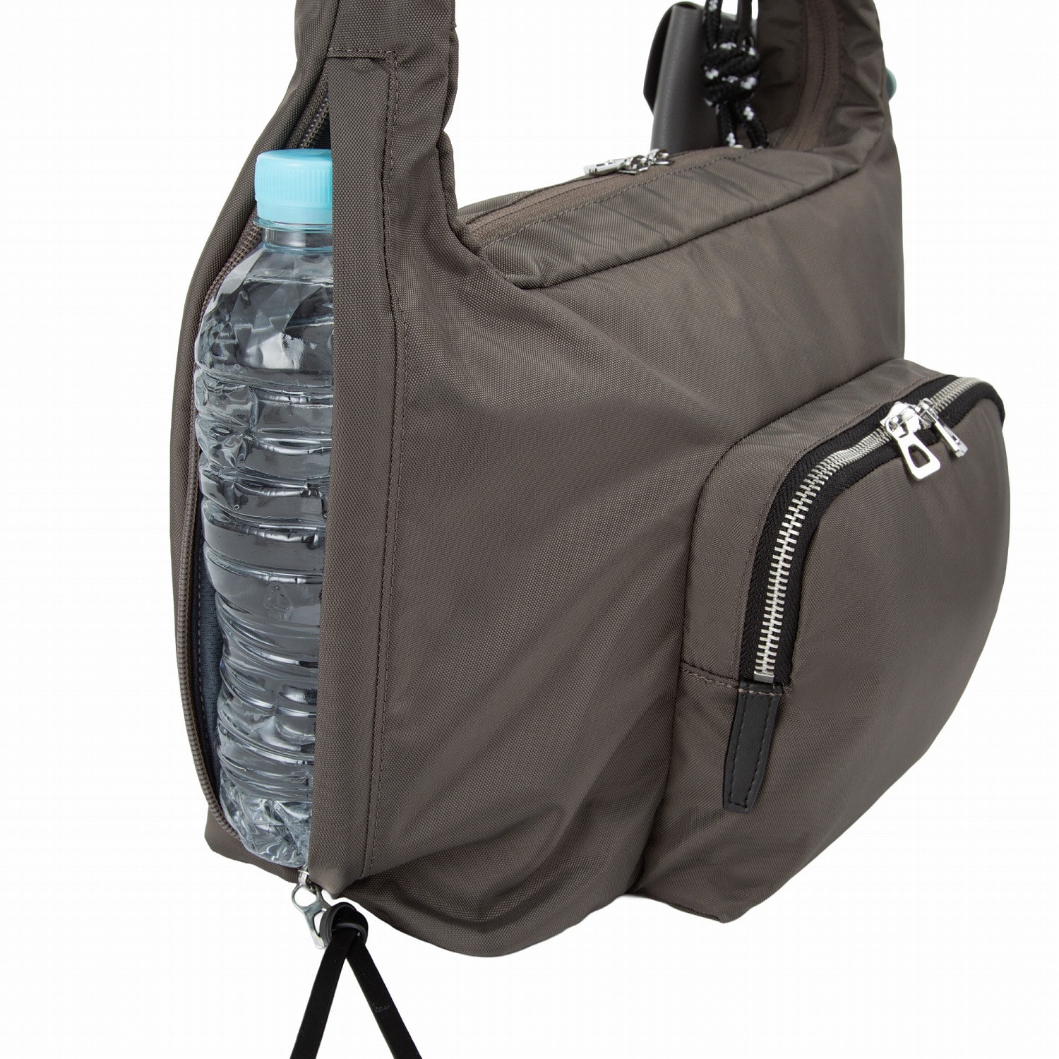 ace./エース HAyU フィカス ショルダーバッグ 19103 09:チャコール ショルダーバッグ L