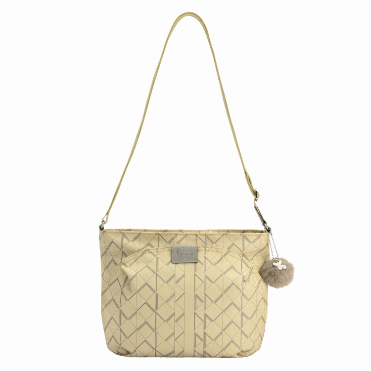 Kanana project/カナナプロジェクト KM-2 カナナモノグラムシェード ショルダーバッグ 5L 68711 13:カスタード ショルダーバッグ 5L