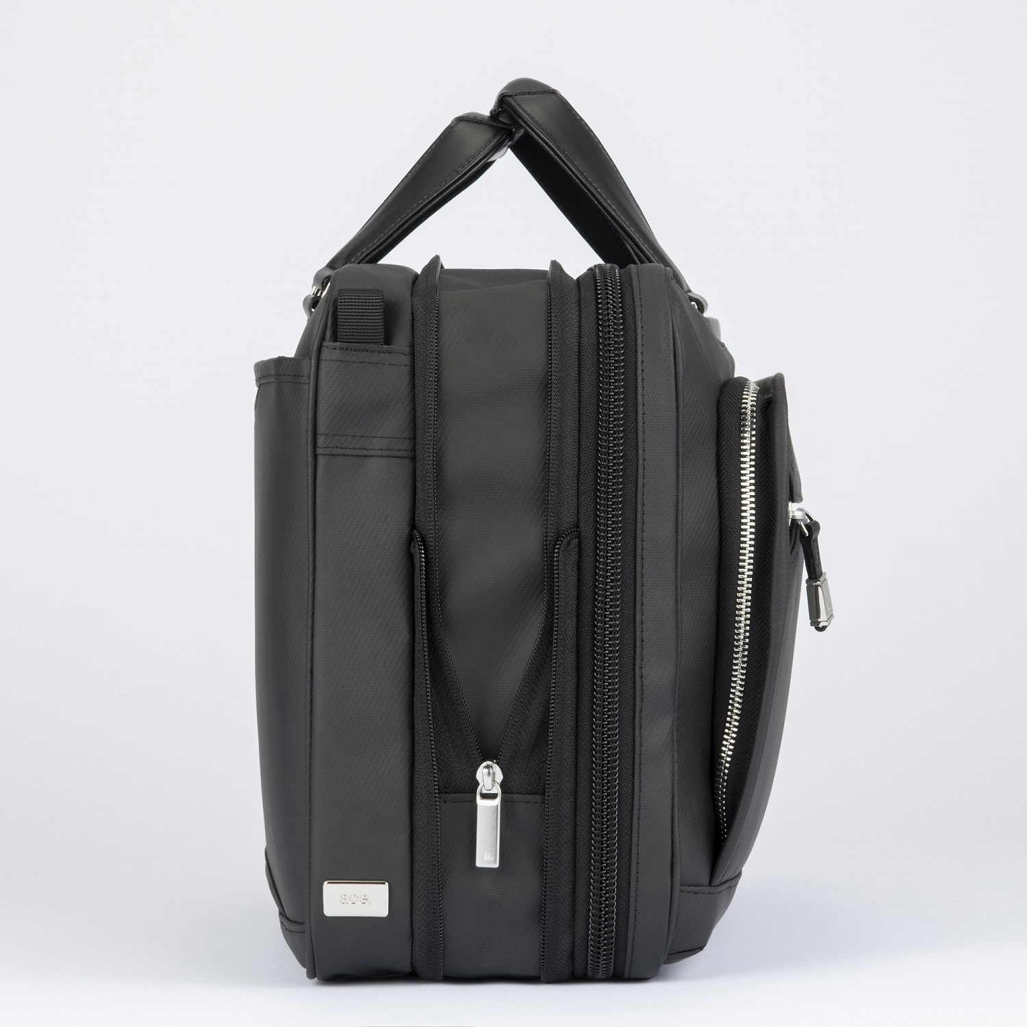 ace./エース EVL-4.0 10th LTD ブリーフ 1気室 A4 14インチPC ビジネスバッグ 68951 03:ネイビー A4ブリーフ/1気室エキスパンダブル/13-17L