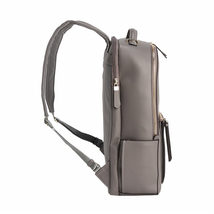 Jewelna Rose ウェールズ リュックサック A4サイズ 13.3インチPC収納 本革 送料無料 11925 12:グレー A4サイズ