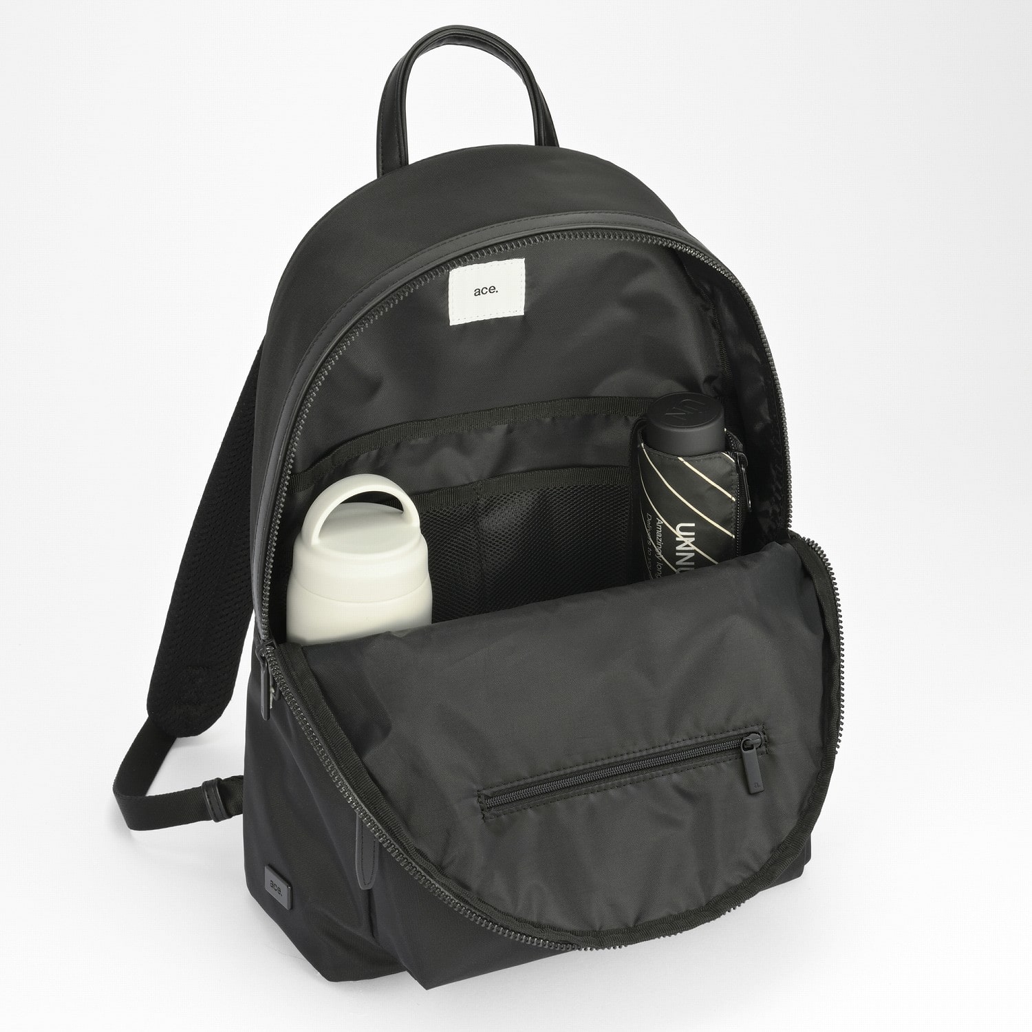 ace./エース レノウ ビジネスリュック A4/13.3インチPC収納 20101 01:ジェットブラック A4 / 13.3インチPC収納