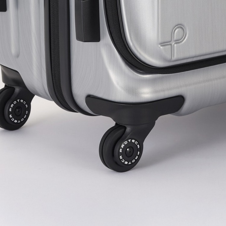 静かで滑らかな走行を実現した360度回転の4輪キャスター