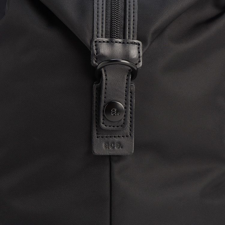 ace./エース タクシージ ボストンバッグ M ショルダーベルト 68645 01:ブラック ボストンバッグ Mサイズ