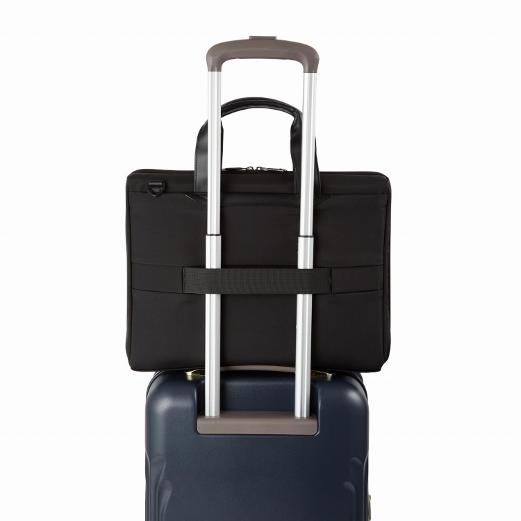 ACE アーレイF ビジネスブリーフ A4ファイル収納 14インチPC 68841 01:ブラック ブリーフケース