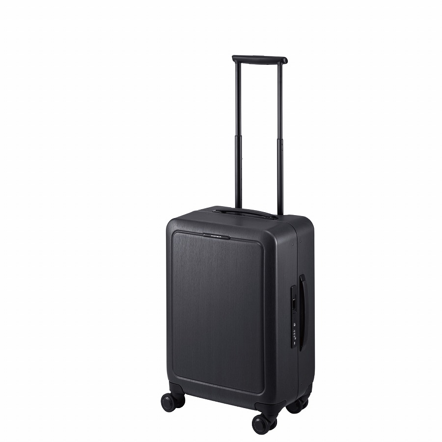 PROTECA/プロテカ スーツケース J5 シスイF 40リットル 日本製 フレームタイプ 双輪 キャスターストッパー 送料無料 00571 01:黒檀/エボニーブラック 40L