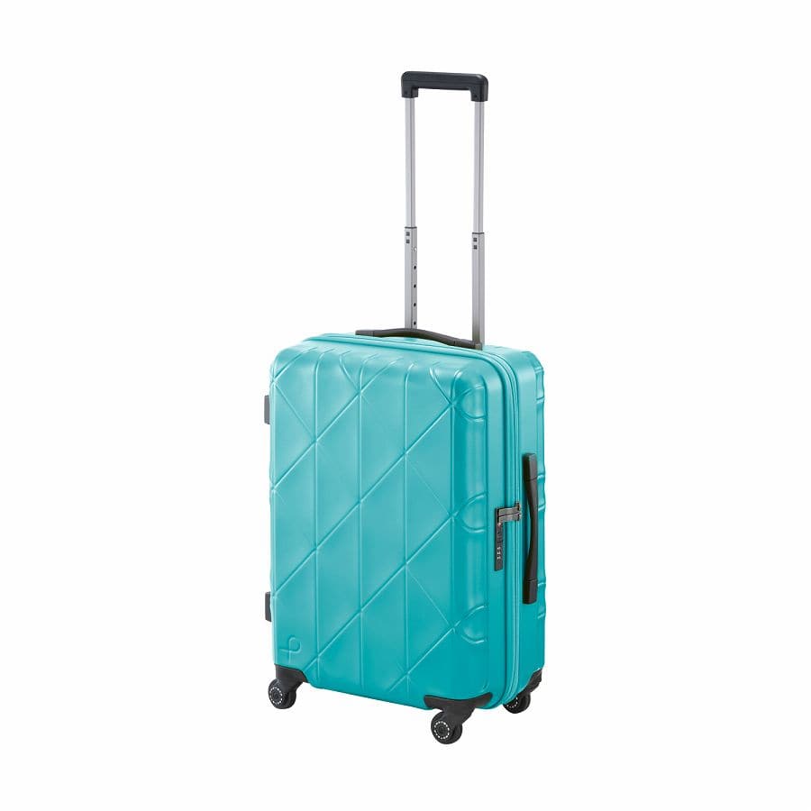 PROTECA/プロテカ スーツケース コーリー2 日本製 52L キャスターストッパー 送料無料 01482 12:ピーコックブルー 52L