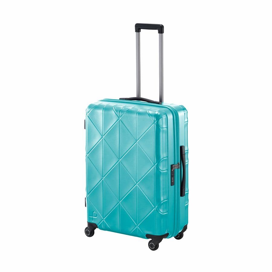 PROTECA/プロテカ スーツケース コーリー2 日本製 68L キャスターストッパー 送料無料 01483 12:ピーコックブルー 68L